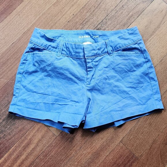 Old Navy Blue Pixie Short Shorts Size 0 - Picture 2 of 12